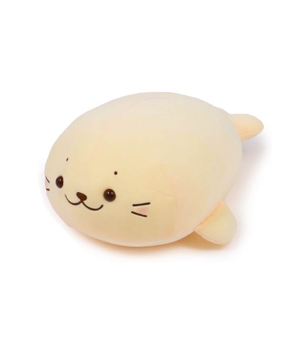 Mother garden しろたん ふわもち ぬいぐるみ 38cm  みるくカラー 《カスタードみるく》 単品