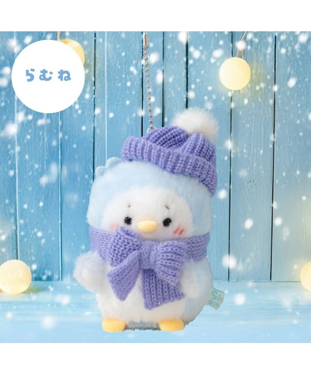 Mother garden しろたん ニットコーデ キーホルダー 《らむね》 単品 