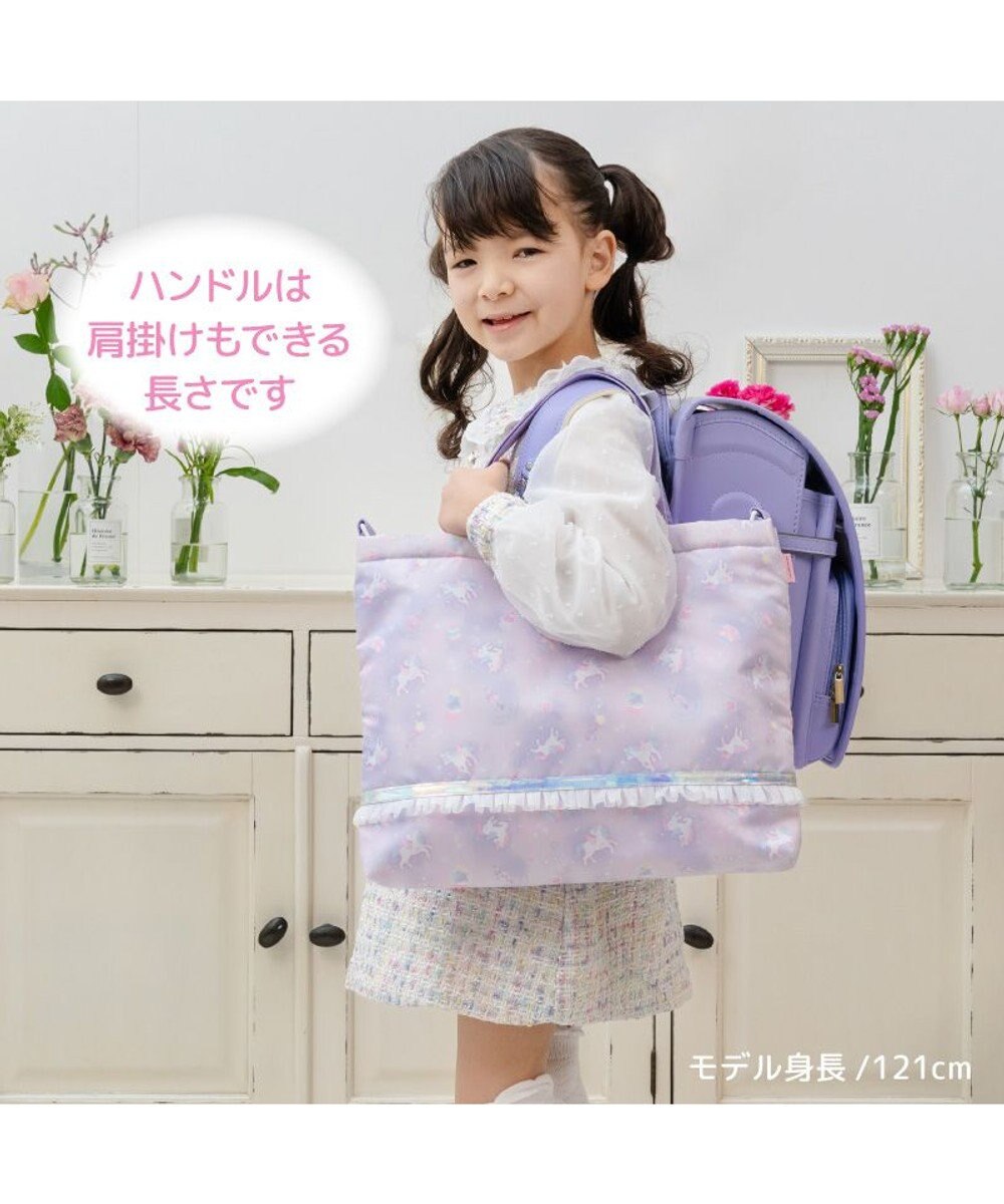 Mother garden マザーガーデン  野いちご レッスンバッグ 《レトロストロベリー柄》 