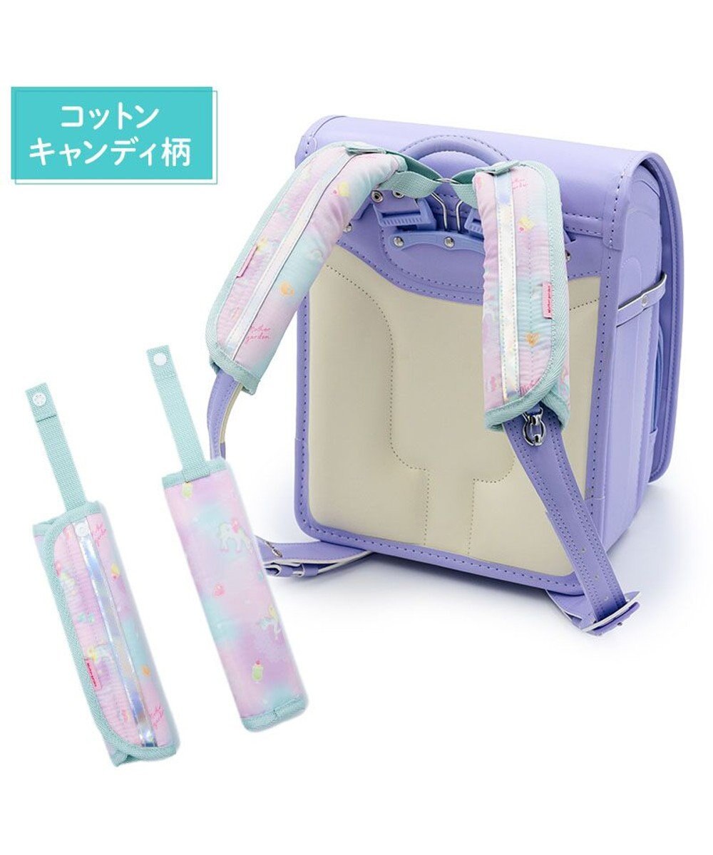 Mother garden マザーガーデン ユニコーン ランドセル ショルダーパッド 《コットンキャンディ柄》 