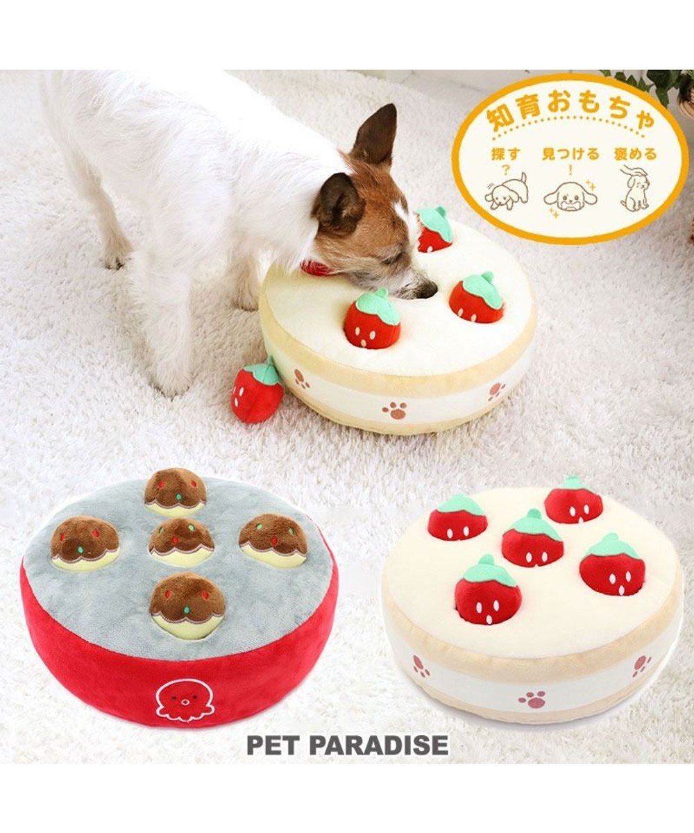 PET PARADISE ノーズ おもちゃ たこやき 苺ケーキ