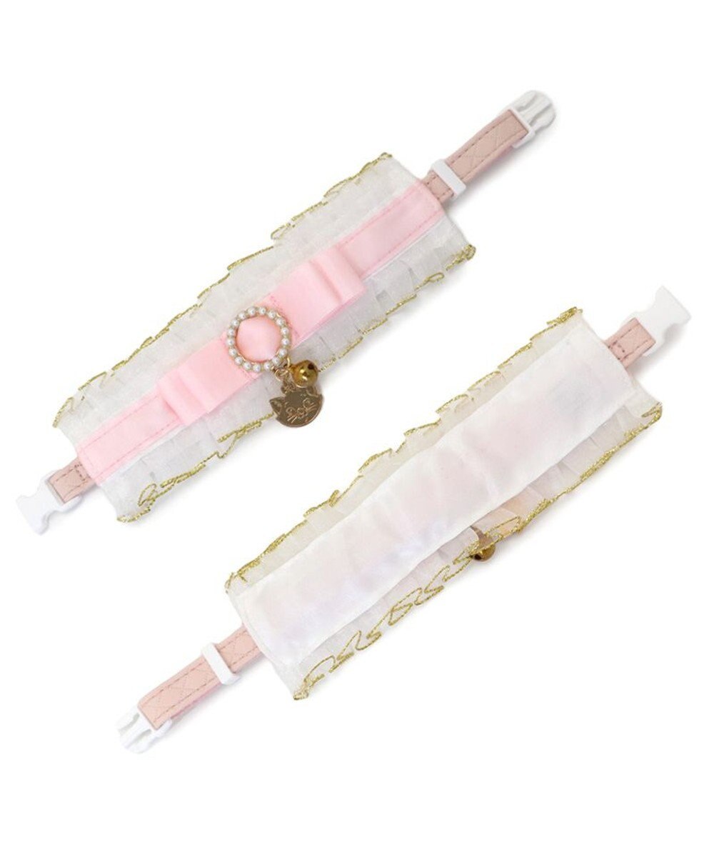 PET PARADISE ディズニー マリー 猫 フリル 首輪 《小 / 中》