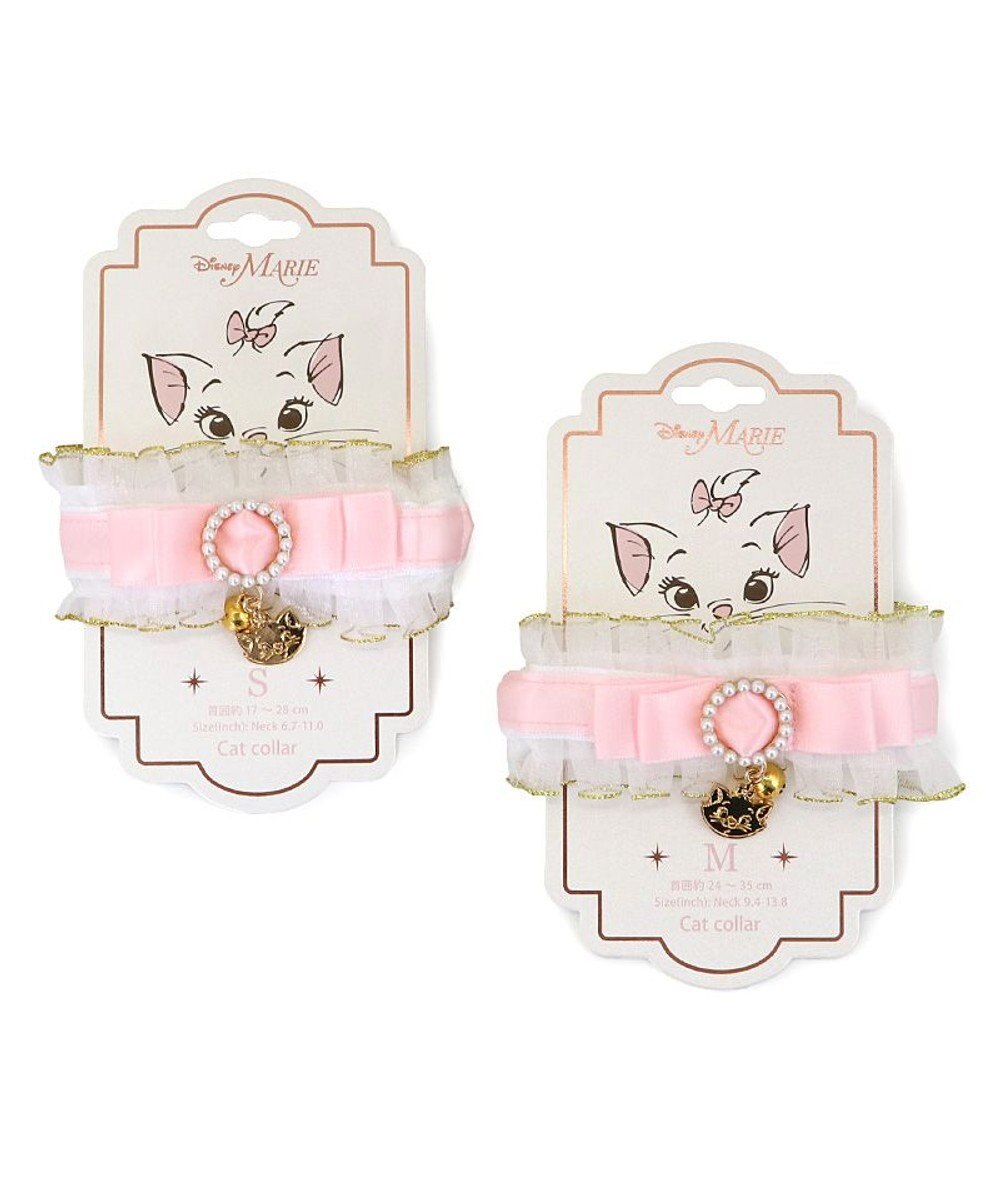 PET PARADISE ディズニー マリー 猫 フリル 首輪 《小 / 中》