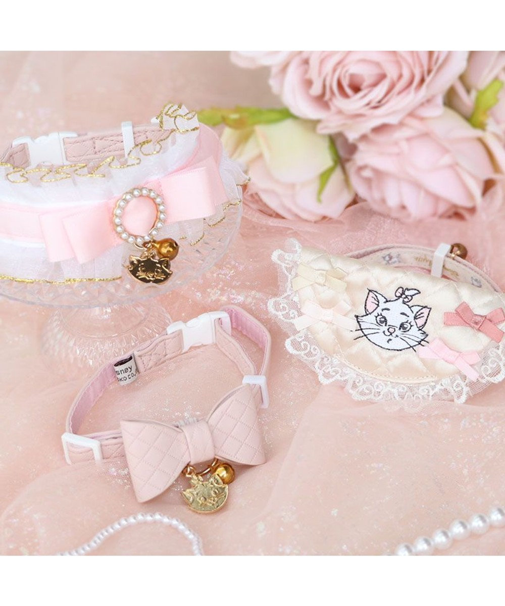 PET PARADISE ディズニー マリー 猫 フリル 首輪 《小 / 中》