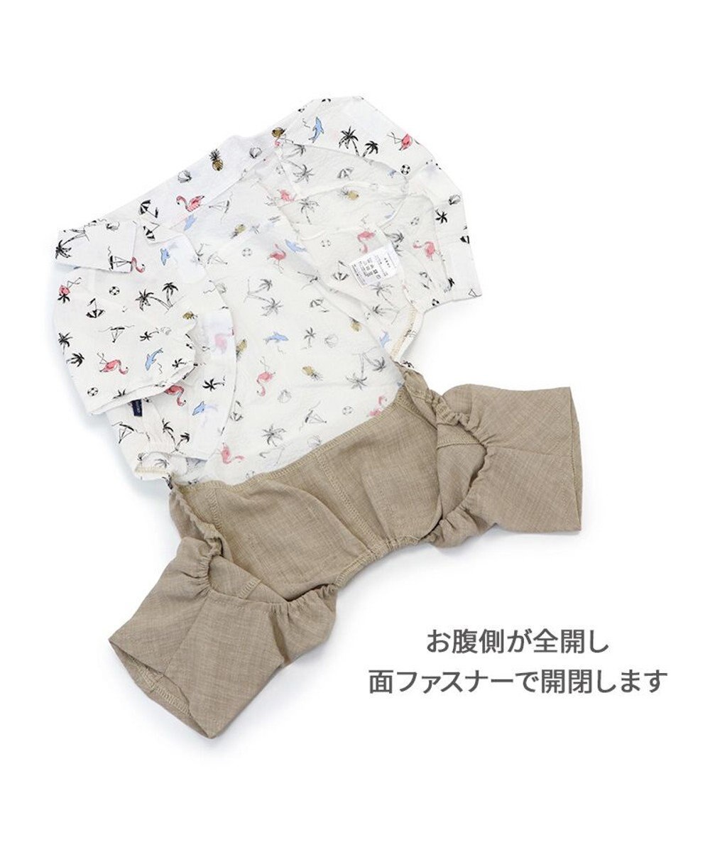 PET PARADISE J.PRESS リップル パンツつなぎ 小型犬