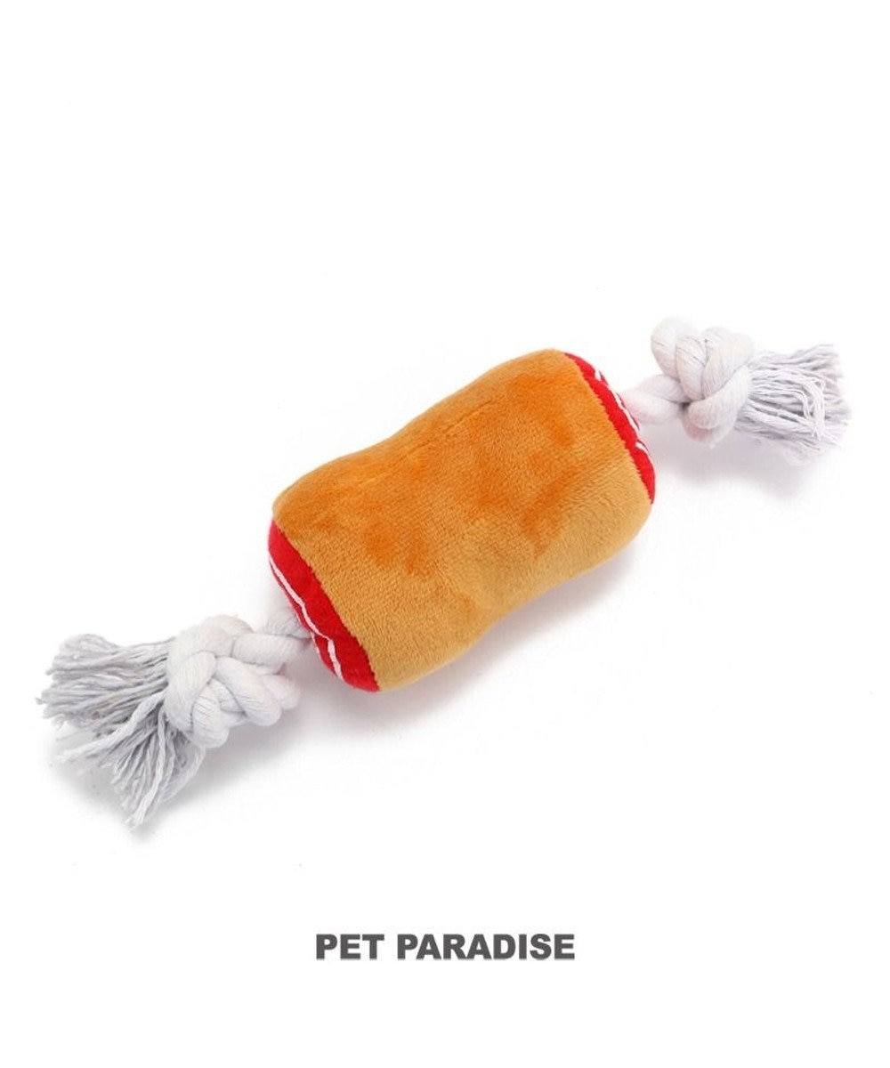 PET PARADISE ペットパラダイス ロープ トイ 骨付き肉 中 茶系