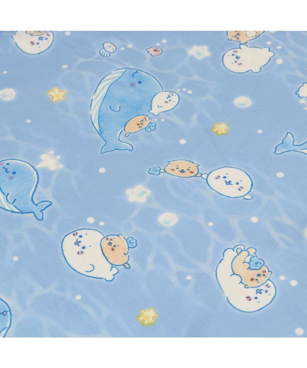 しろたん クール シングルケット しろたん らっこいぬ 星くじら柄 140cm 0cm クール ひんやり 熱中症対策 快眠 大判 ブランケット ひざ掛け 接触冷感 クール生地 あざらし アザラシ かわいい キャラクター Mother Garden 通販 雑貨とペット用品の通販サイト