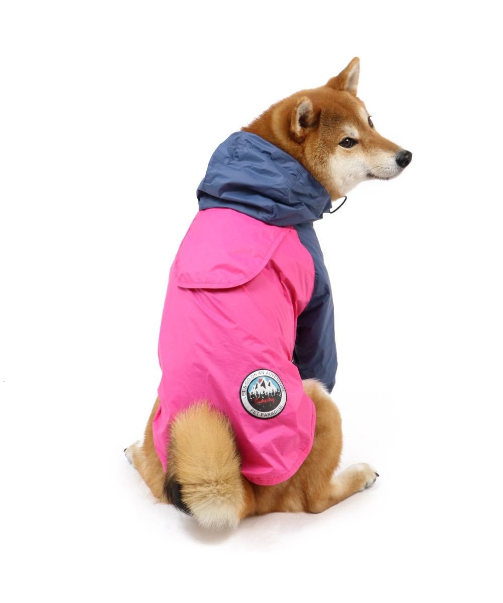 PET PARADISE ペットパラダイス シェルジャケット 紺【中型犬】 【大型犬】 紺(ネイビー・インディゴ)