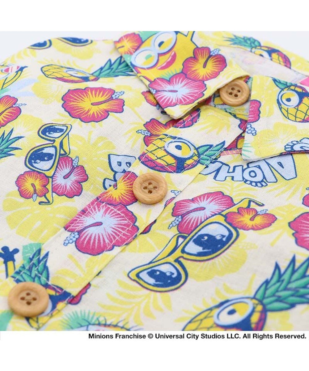 PET PARADISE ミニオン ハイビスカス柄 アロハシャツ 【小型犬】 