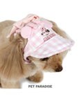 PET PARADISE ディズニー ミニーマウス なかよし キャップ 《ピンク》 小型犬