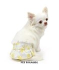 PET PARADISE ペットパラダイス サニタリーパンツ 《ミモザ柄》 小型犬