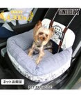 PET PARADISE ≪ネット店限定≫  スヌーピー ドライブ カドラー  ハピーダンス柄  小型犬