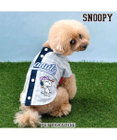 PET PARADISE スヌーピー ベースボール Tシャツ 《グレー》 小型犬