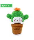 Mother garden しろたん サボテン マスコット 《柱サボテン》