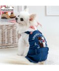 PET PARADISE リサとガスパール オーバーオール風 ロンパース 小型犬　　