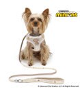 PET PARADISE ミニオン ティム リード付きハーネス  《チェック柄》  ＳＳ 小型犬