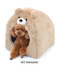 PET PARADISE ペットパラダイス くまちゃん ハウス 《テディ柄》 小型犬