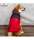 PET PARADISE J.PRESS 配色 綿入れ ベスト 中型犬 大型犬