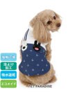 PET PARADISE 犬の服 春夏 ひんやり クール 接触冷感 虫除け リサとガスパール マリン柄 Tシャツ 【小型犬】