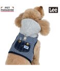 PET PARADISE Lee フード付ハーネス 《ヒッコリー》 Ｓ