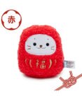 Mother garden しろたん だるまマスコット 《赤》 単品  8cm