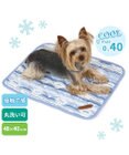 PET PARADISE 犬 クール マット 冷感 柔らか クールマット (48×40cm) 苺 くまちゃん ネイティブ 接触冷感 ひんやり ペット