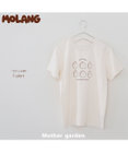 Mother garden マザーガーデン MOLANG モラン Ｔシャツ 半袖 《スケッチ柄》 白色 S/M/L ユニセックス