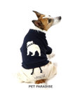 PET PARADISE J.PRESS パンツつなぎ バックブルドッグ 小型犬