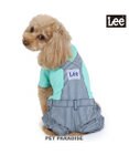 PET PARADISE 犬の服 犬 服 秋冬 Ｌｅｅ パンツ つなぎ 【小型犬】 ヒッコリー