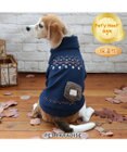 PET PARADISE ペットパラダイス ペティヒートDAN ハイネックTシャツ 《ノルディック柄》 中型犬
