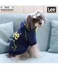 PET PARADISE Lee ステッチパーカー 《ネイビー》 小型犬