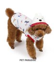 PET PARADISE リサとガスパール バケットハット付き Tシャツ 《パリ柄》 小型犬