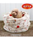 PET PARADISE ディズニー 101匹わんちゃん 筒形寝袋 遠赤外線 《風船柄》 42cm×70cm