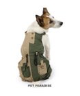 PET PARADISE ペットパラダイス ポケット切替 オーバーオール  小型犬