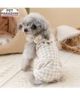 PET PARADISE ペットパラダイス くまちゃん お顔柄 オーバーオール 小型犬