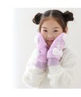 Mother garden マザーガーデン ユニコーン キッズ もこもこ手袋 《パープル》