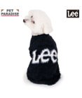 PET PARADISE Lee フェザーニット 《ブラック》 小型犬