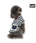 PET PARADISE  Lee ボーダー Tシャツ   デニム ポーチ風 小型犬