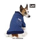 PET PARADISE 犬の服 犬 冬服 トレーナー Lee【小型犬】 ストライプ