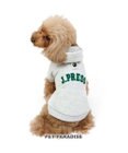 PET PARADISE 犬の服 犬 冬服 パーカー J.PRESS 【小型犬】 カレッジ ロゴ