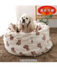 PET PARADISE ペットパラダイス くまちゃん 遠赤外線 寝袋  筒型 L (57×95cm)