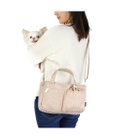 PET PARADISE ペットパラダイス お散歩 バッグ ショルダー 《ベージュ》