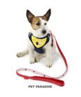 PET PARADISE 犬 ハーネス リード リサとガスパール  黄色バンダナ ハーネス＆リード 【ＳＳ】