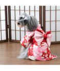 PET PARADISE ペットパラダイス 着物 《 牡丹桜柄 》 小型犬
