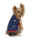 PET PARADISE 犬 服 J.PRESS 綿入り ベスト 【小型犬】  フライトベスト ネイビー