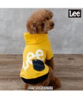 PET PARADISE Lee ビッグ ロゴ パーカー 《イエロー》 小型犬