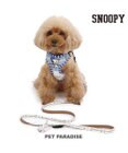 PET PARADISE スヌーピー ハーネス＆リード 〔Ｓ〕 反射 小型犬