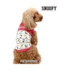 PET PARADISE スヌーピー パッチ付き タンクトップ 《レッド》【小型犬】