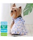 PET PARADISE ペットパラダイス エコメイド ワンピース 《貝柄 ブルー》 小型犬