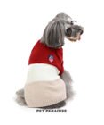 PET PARADISE J.PRESS モヘア トリコロール ニット  小型犬